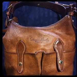 Vintage Dooney & Bourke Genuine Leather Handbag